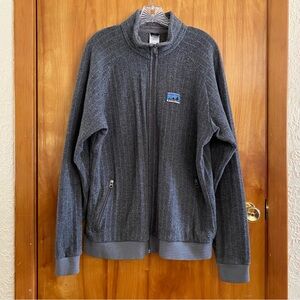 Patagonia Quilt Again Wool Blend Full Zip Jacket Men’s Size XL